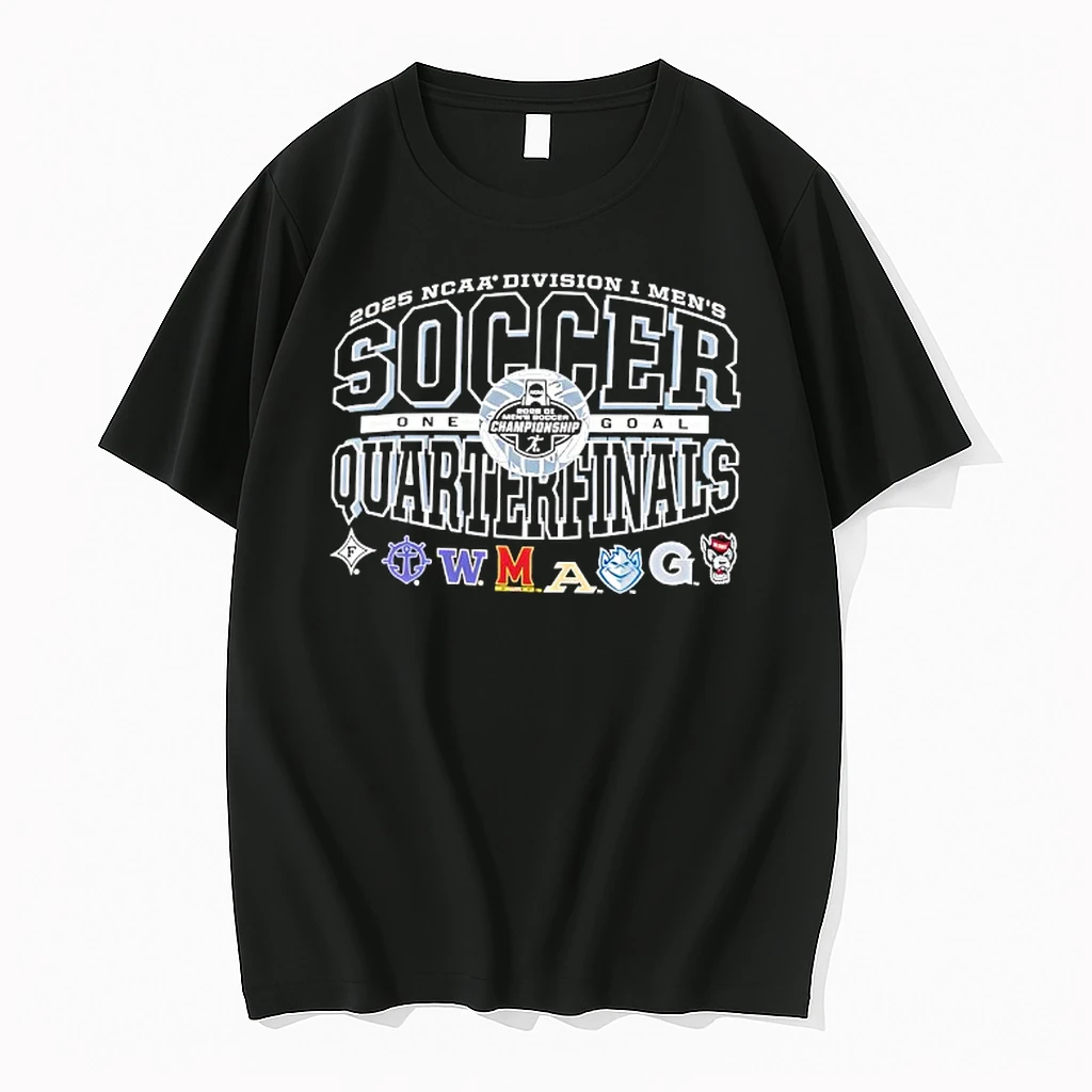 Ncaa Division I Mens Soccer Quarterfinals One Goal 2025 Shirts