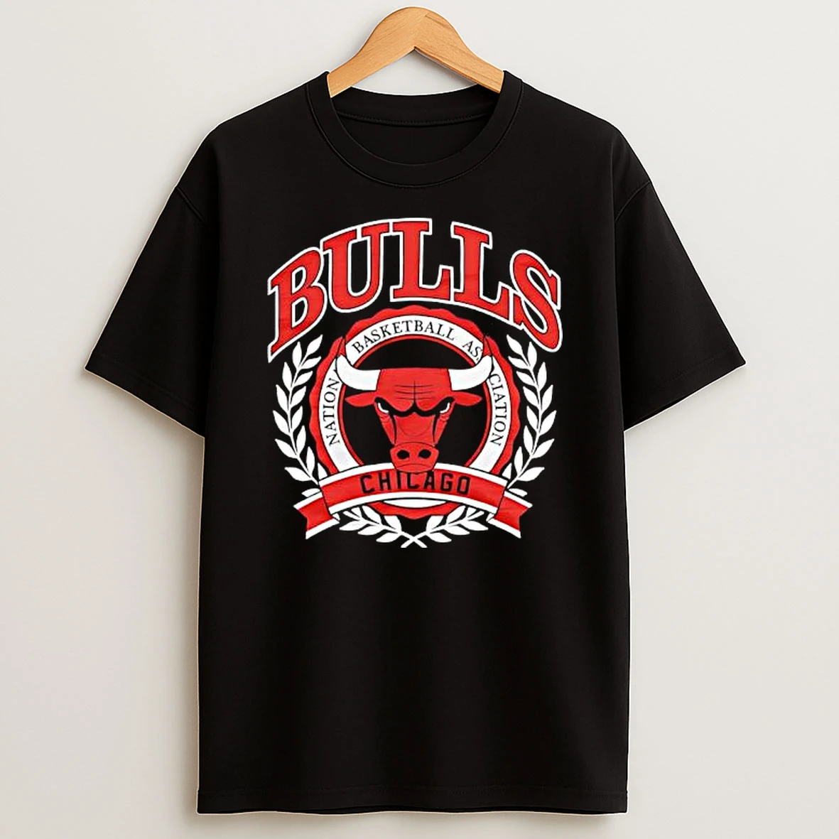 Naional Basketball Association Chicago Bulls Crest Logo Shirts