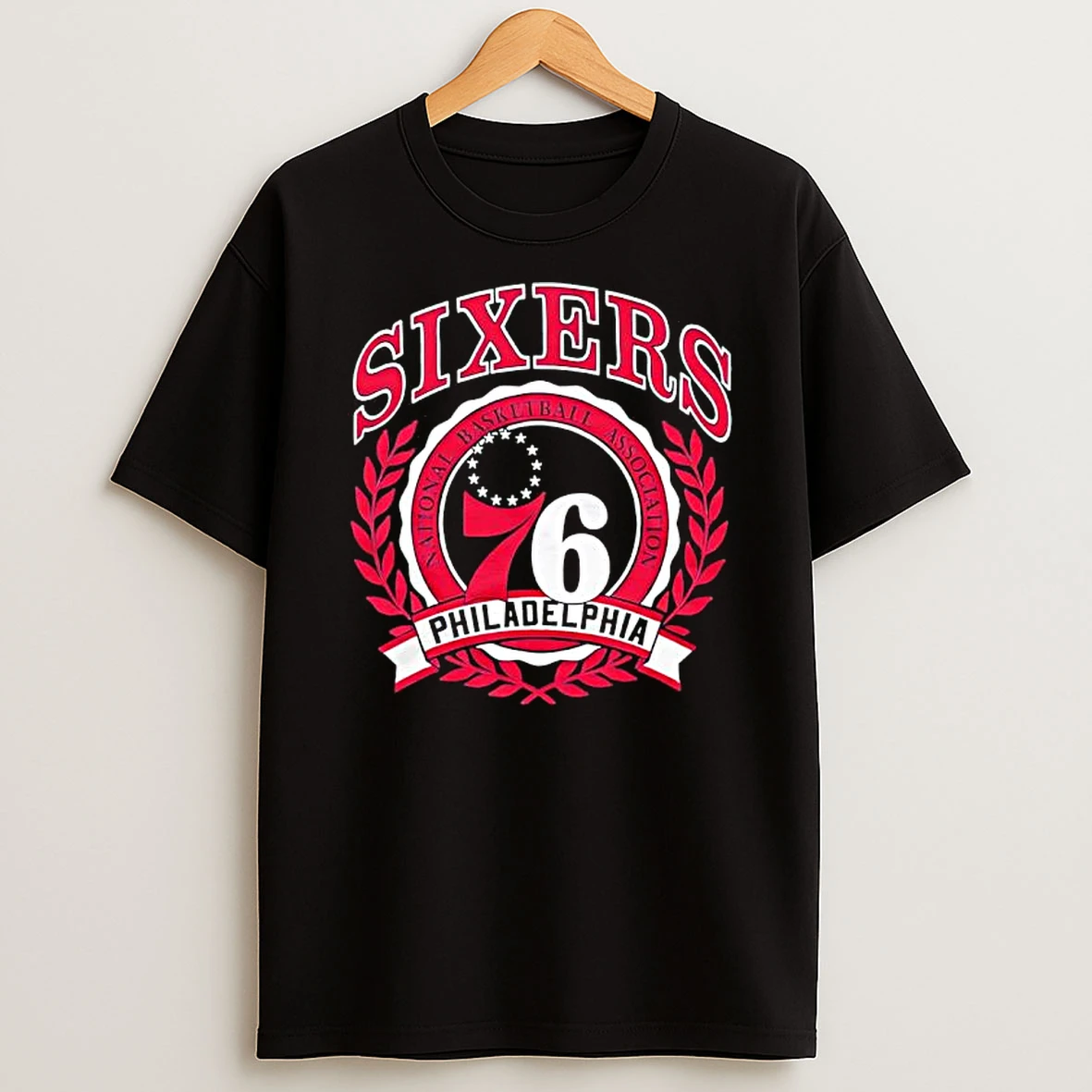 Naional Basketball Association Philadelphia 76ers Crest Logo Shirts