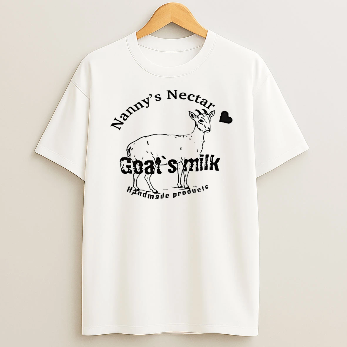 Nannys Nectar Goats Milk Handmade Products Shirts