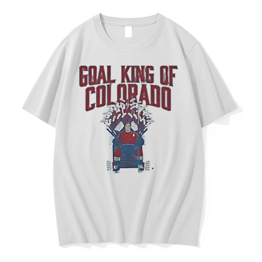 Nathan Mackinnon Goal King Of Colorado Shirts