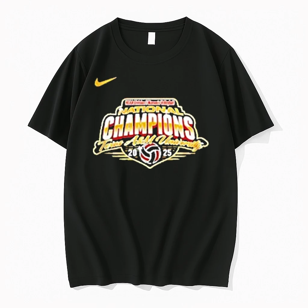 National Champions Texas Am Aggies Womens Volleyball 2025 Shirts