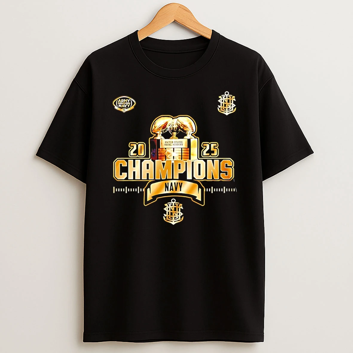 Navy Midshipmen Special Cic Trophy Champions 2025 Shirts