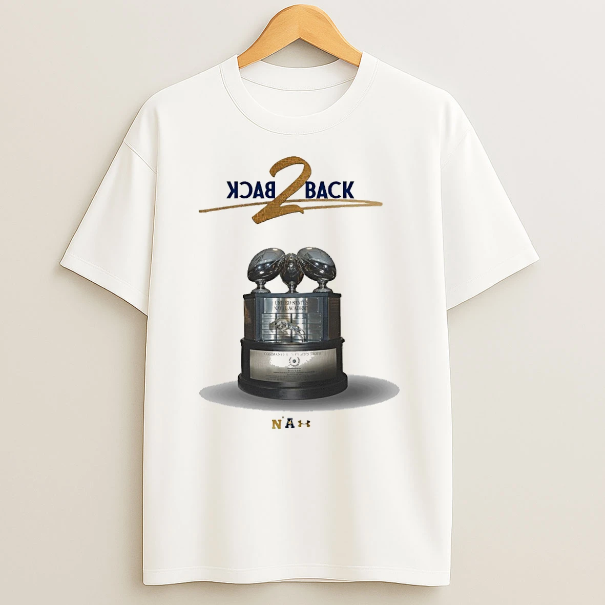 Navy Midshipmen Vs Army Black Knights Back 2 Back Commander In Chiefs Trophy Shirts