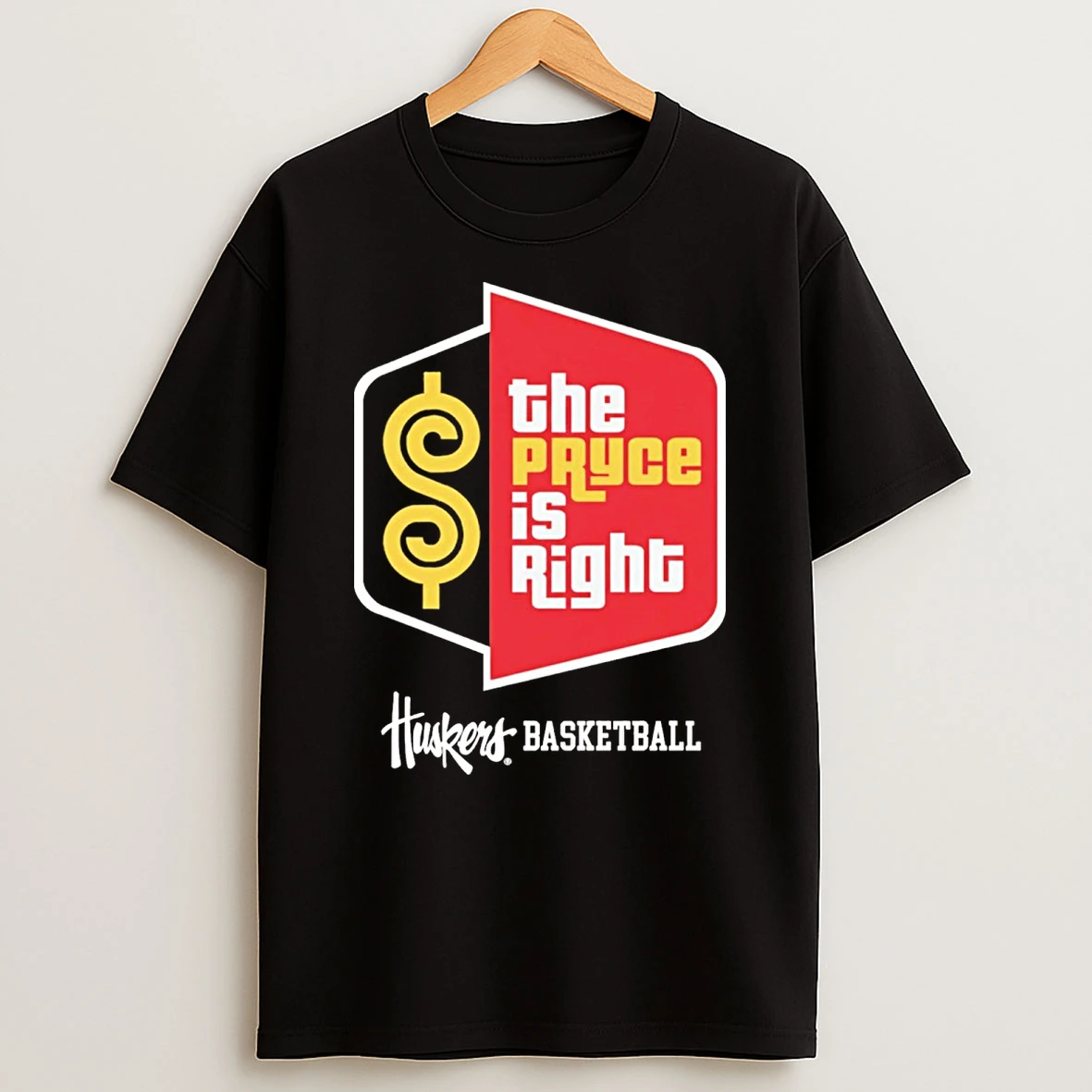 Nebraska Cornhuskers Basketball The Price Is Right Logo Shirts