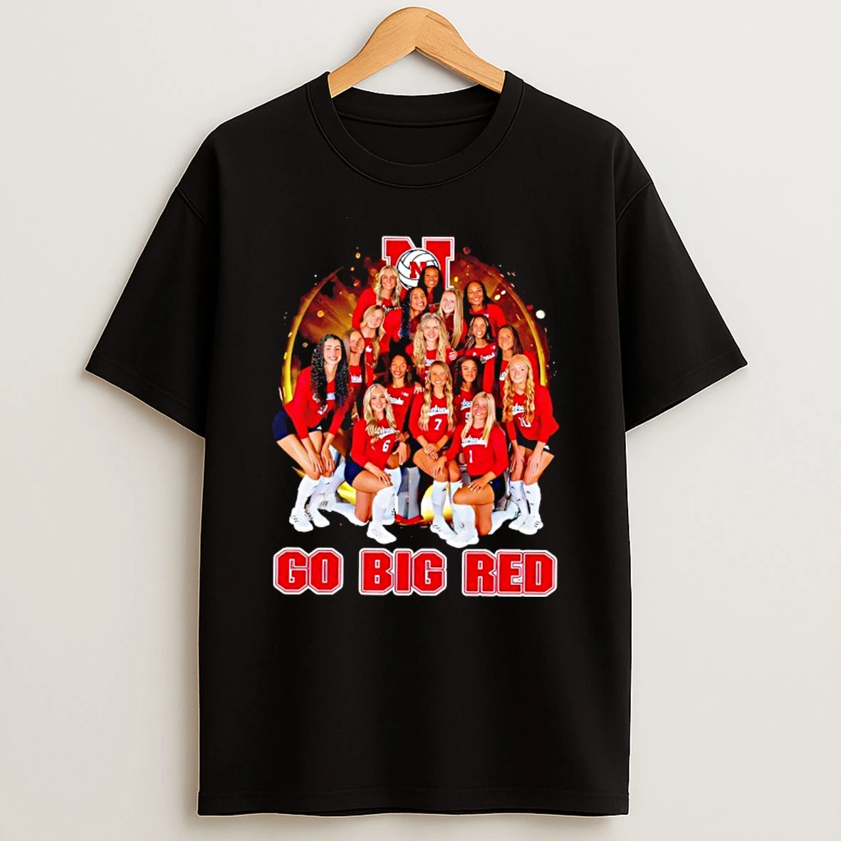 Nebraska Cornhuskers Go Big Red 2025 Vintage Shirts