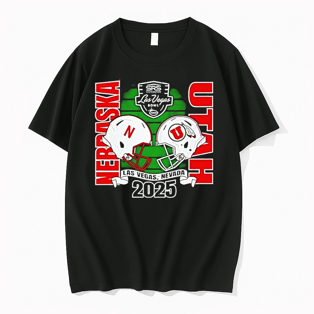 Nebraska Cornhuskers Vs Utah Utes 2025 Las Vegas Bowl Vintage Shirts