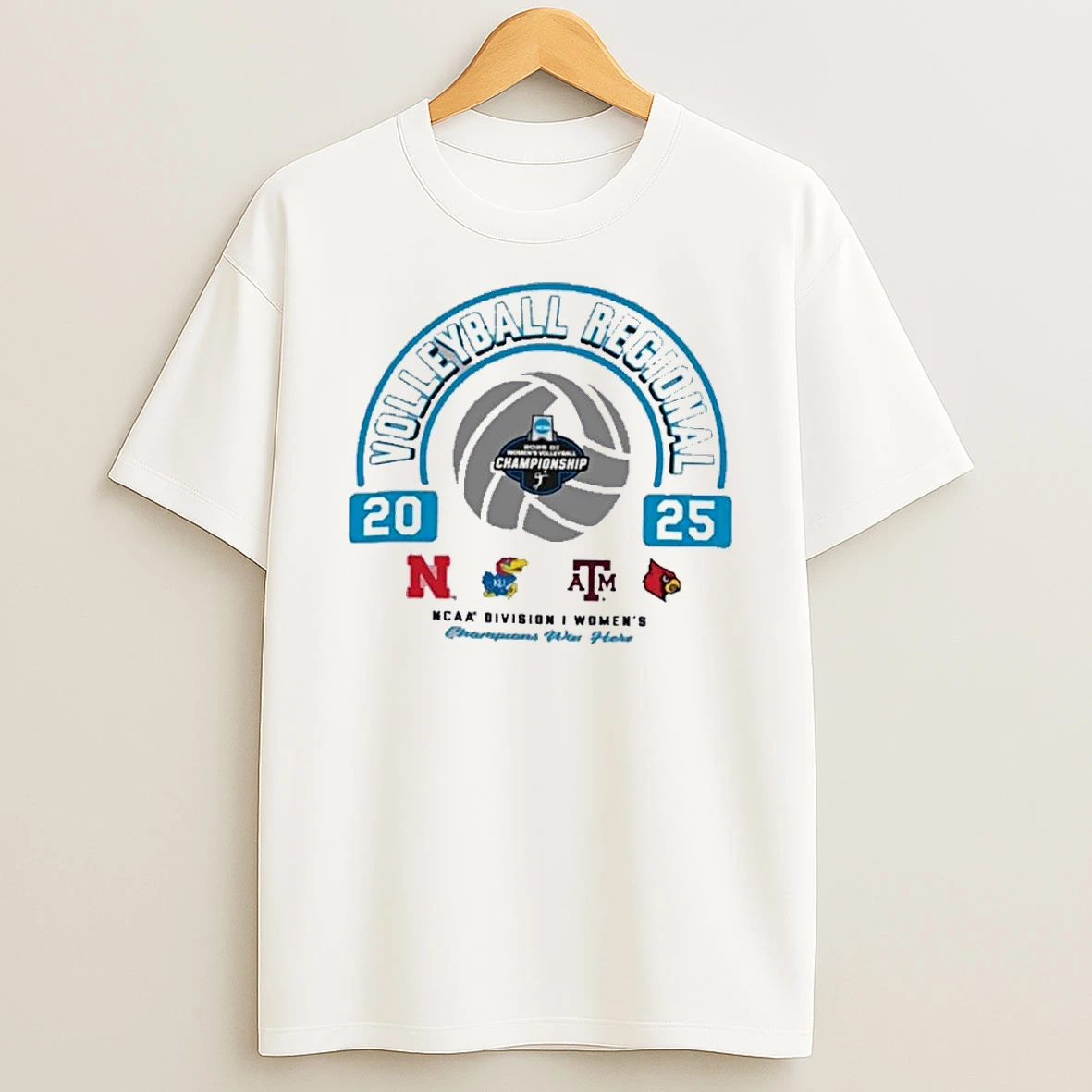 Nebraska Regional 2025 Ncaa Di Womens Volleyball Championship Shirts