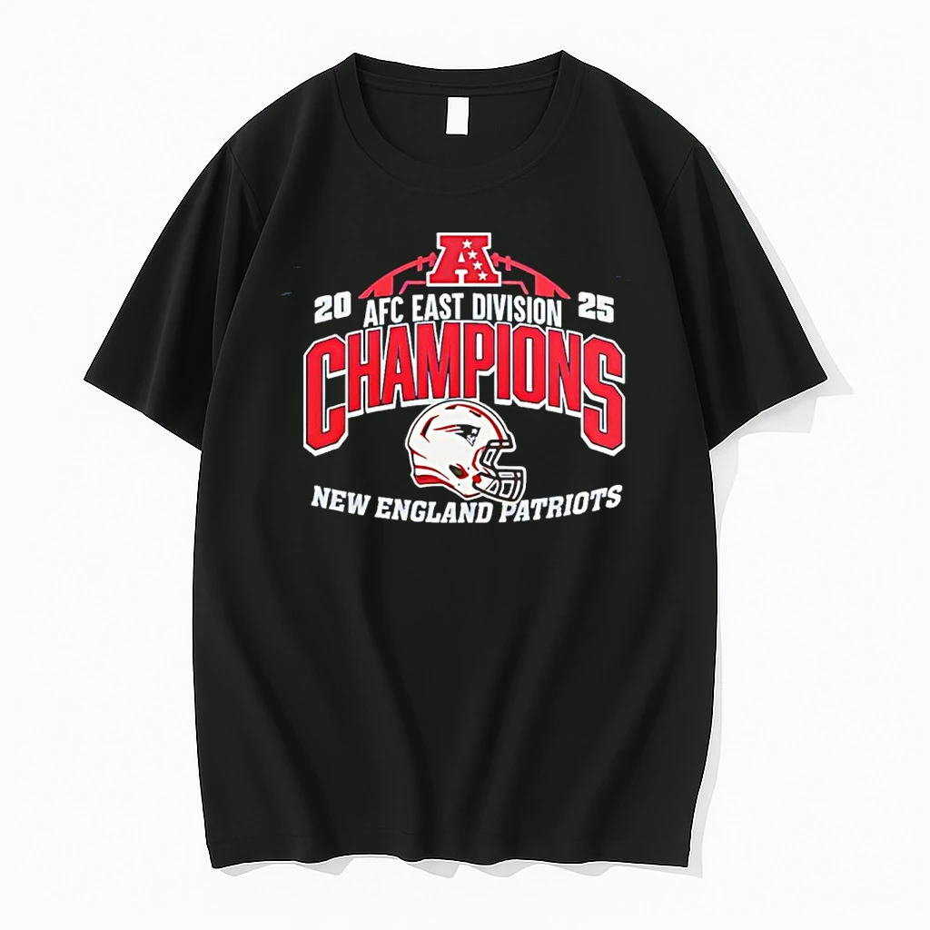 New England Patriots Afc East Champions 2025 Go Pats Shirts