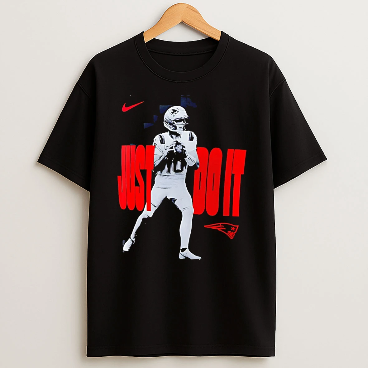 New England Patriots Drake Maye Just Do It Shirts