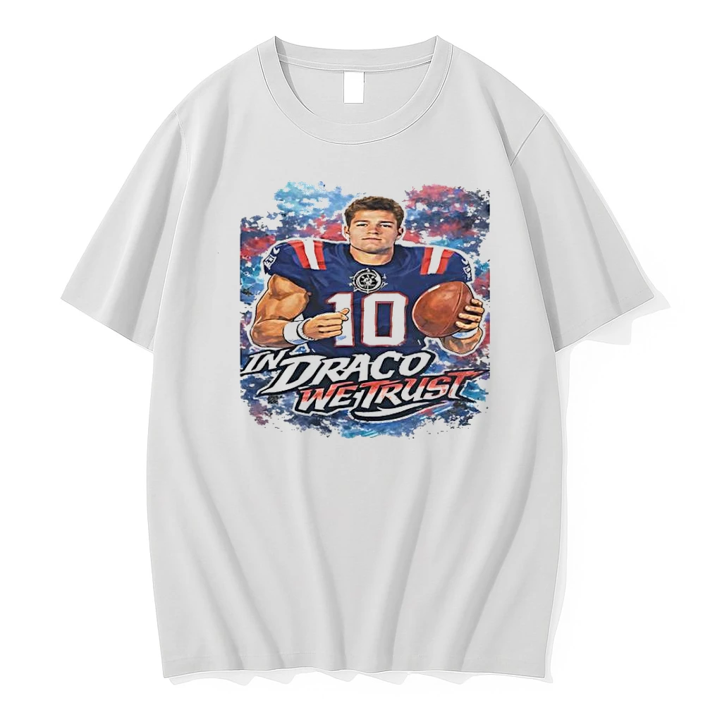 New England Patriots Drake Maye In Draco We Trust Shirts