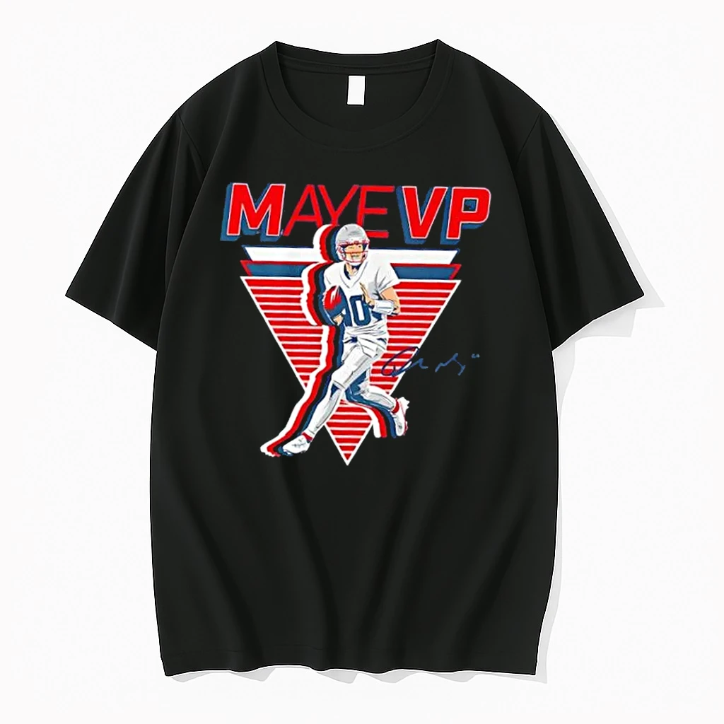 New England Patriots Football Drake Maye Mayevp Signature Shirts