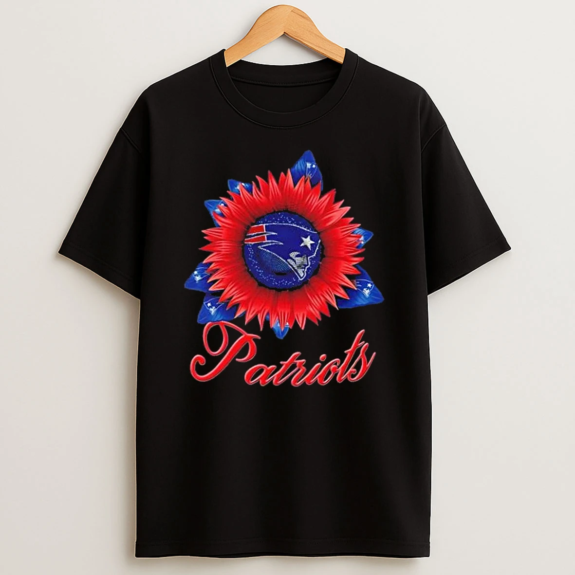New England Patriots Football X Sunflower Graphic Shirts