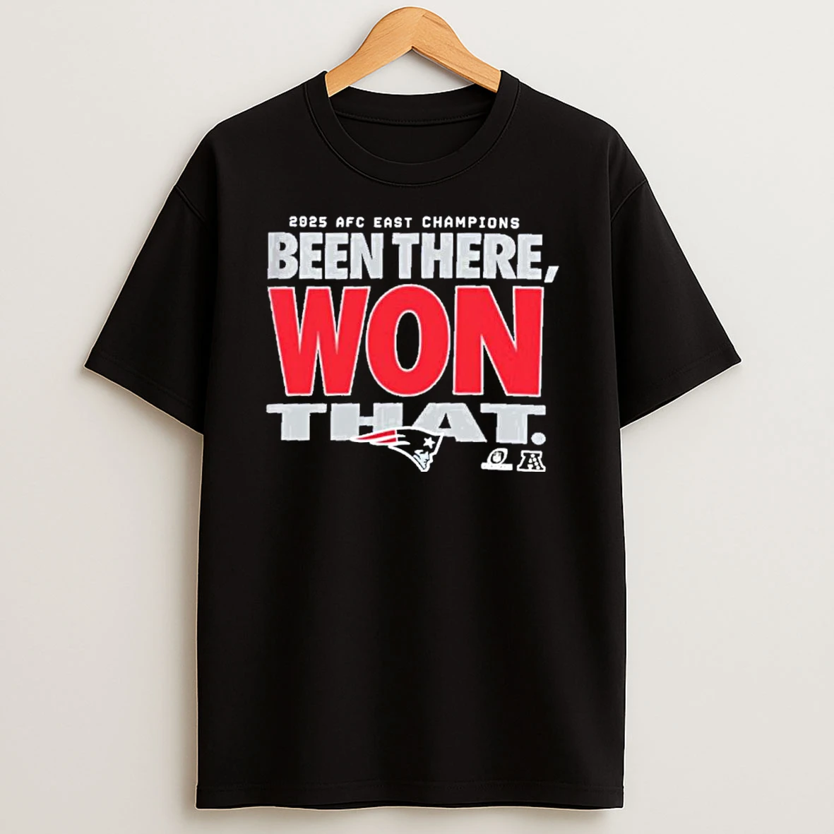 New England Patriots Nike 2025 Afc East Division Champions Been There Won That Shirts