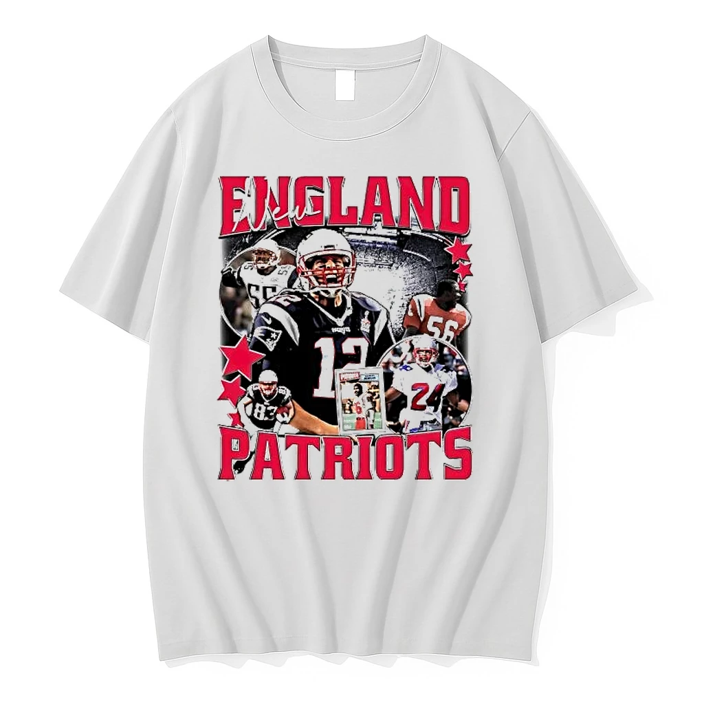 New England Patriots Team Players Moment Stadium Shirts