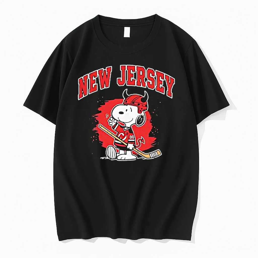 New Jersey Devils Snoopy Peanuts 2026 Shirts