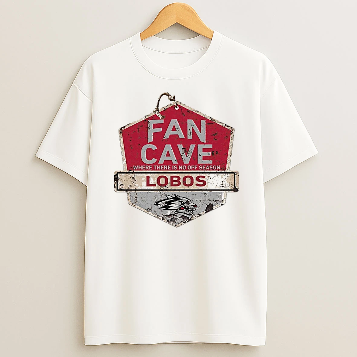 New Mexico Lobos Fan Cave Where There Is No Off Season Shirts