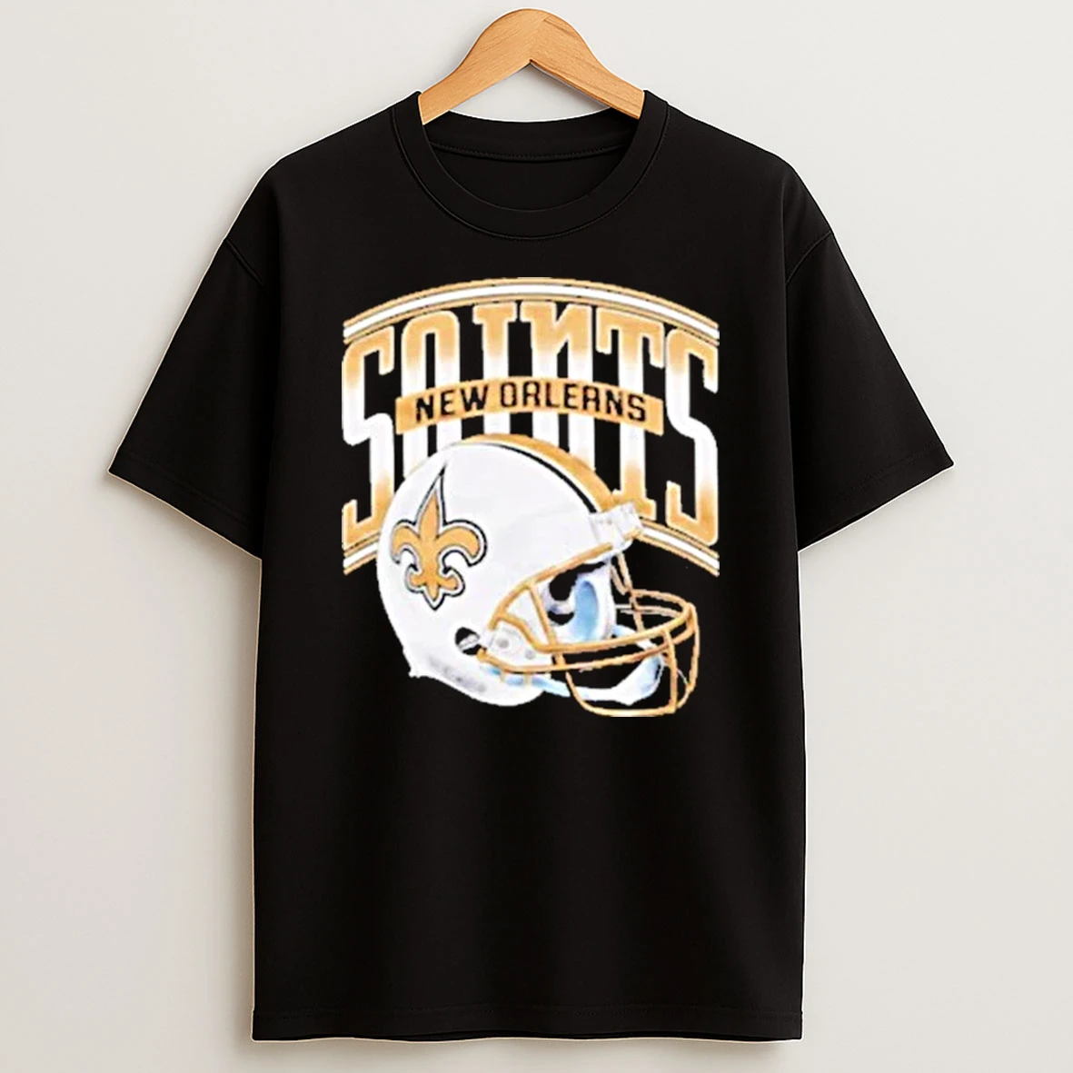 New Orleans Saints Gradient Helmet Shirts