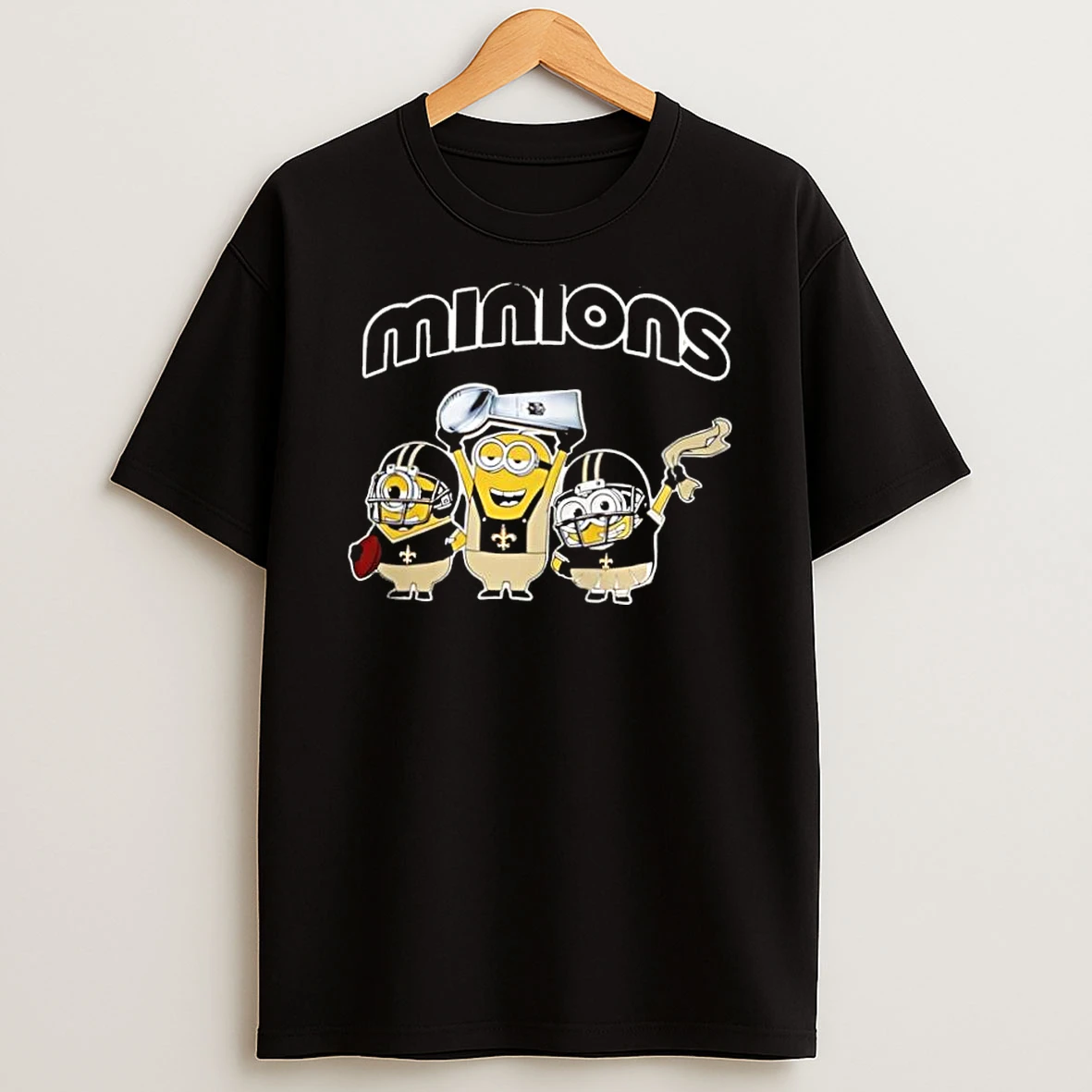 New Orleans Saints X Minions Celebrate Nfl 2026 Shirts