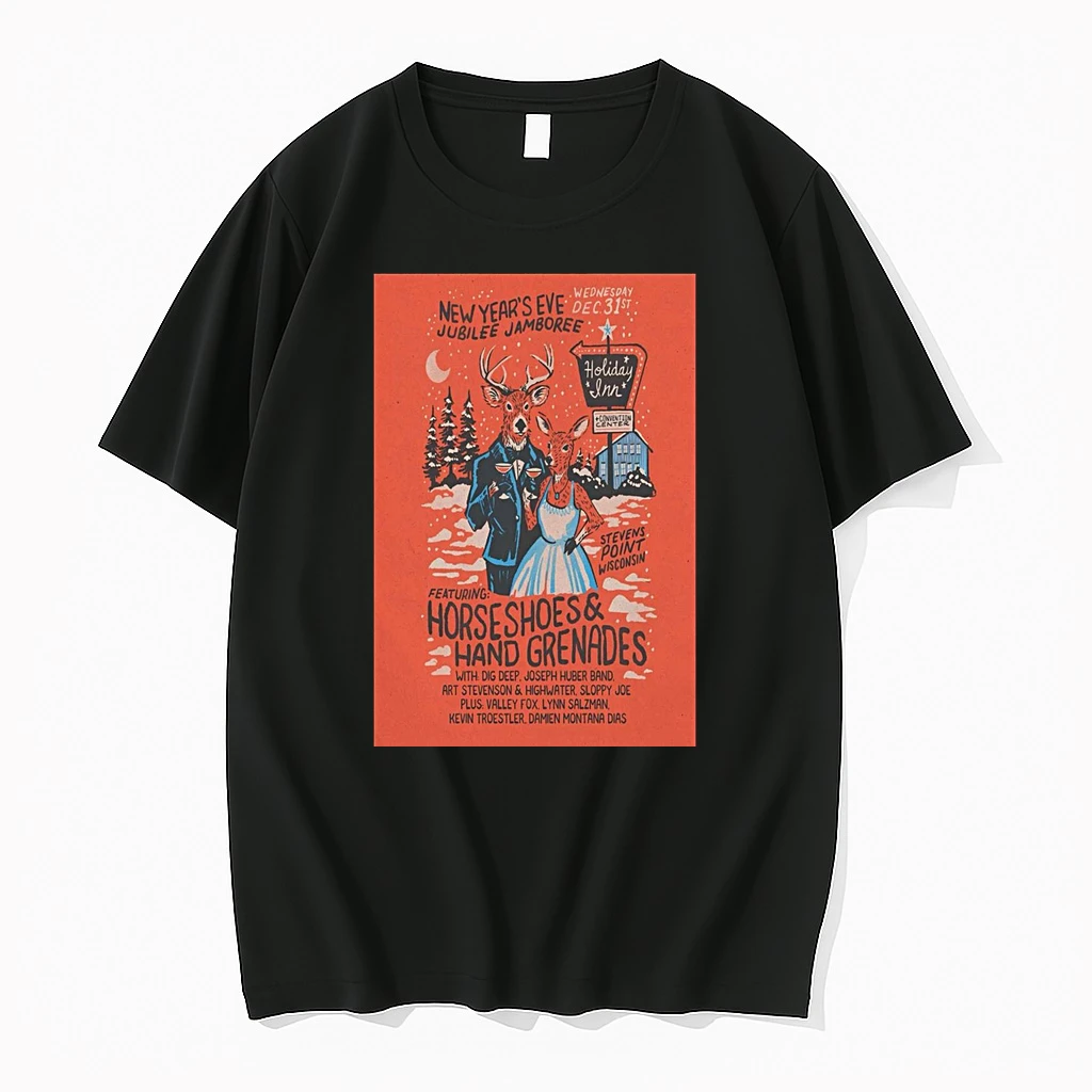New Years Eve Jubilee Jamboree Ft Horseshoes And Hand Grenades December 31 2025 Stevens Point Event Shirts