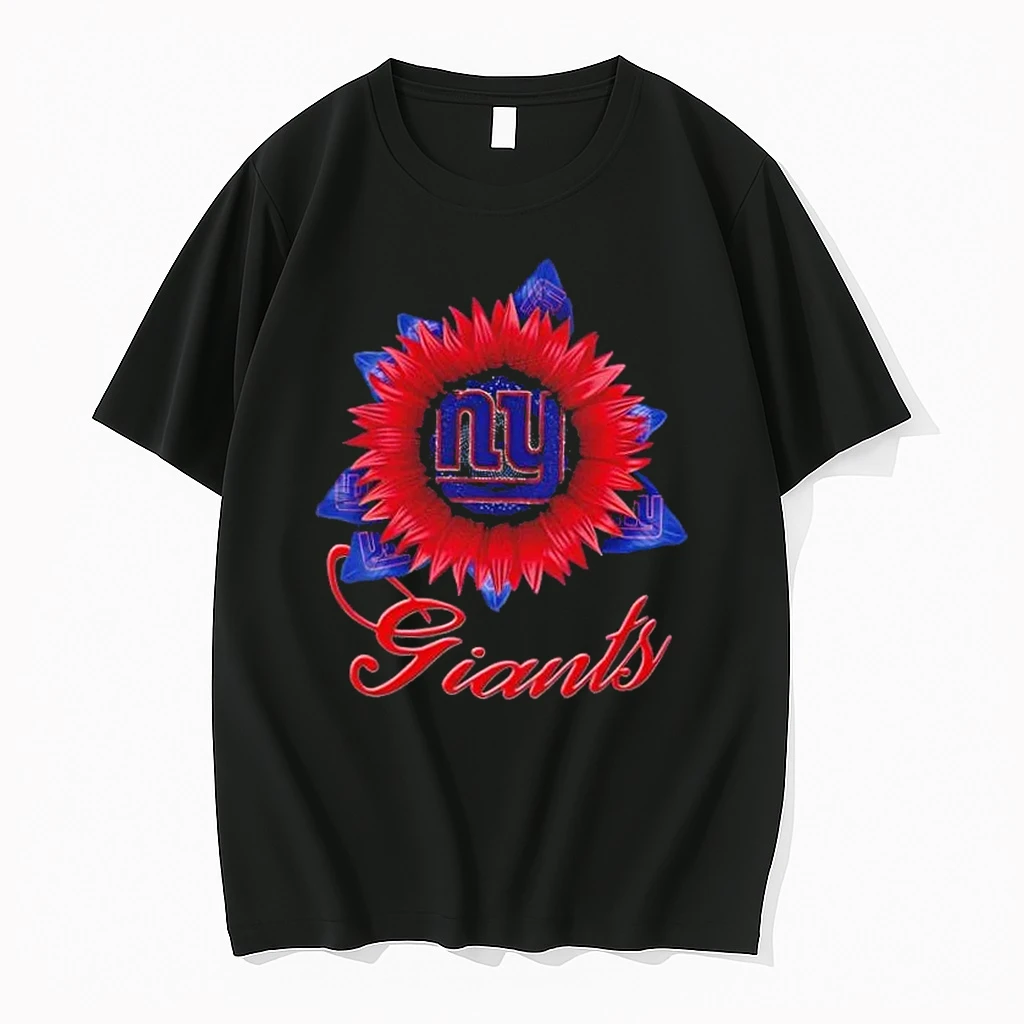 New York Giants Football X Sunflower Graphic Shirts