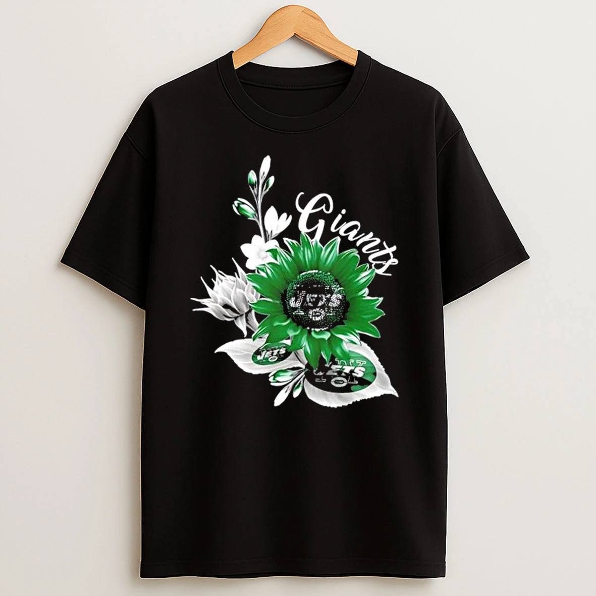 New York Jets Football X Sunflower Floral Shirts
