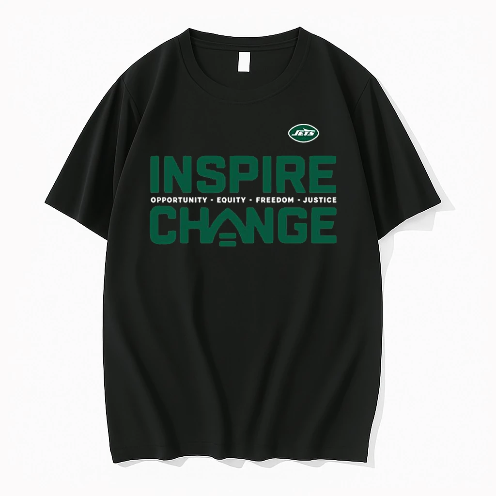 New York Jets X Nfl Inspire Change Opportunity Equity Freedom Justice Shirts