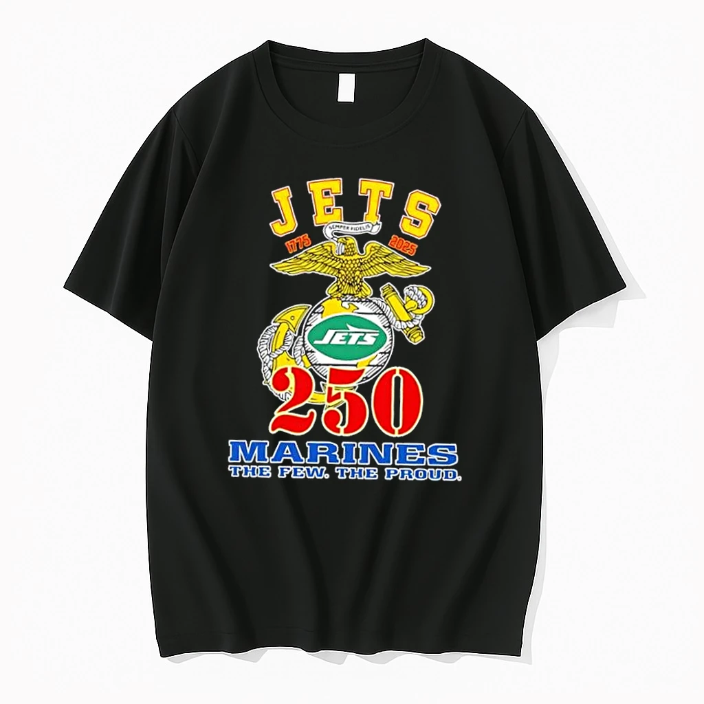 New York Jets X U S M C 250th Birthday Celebration Shirts