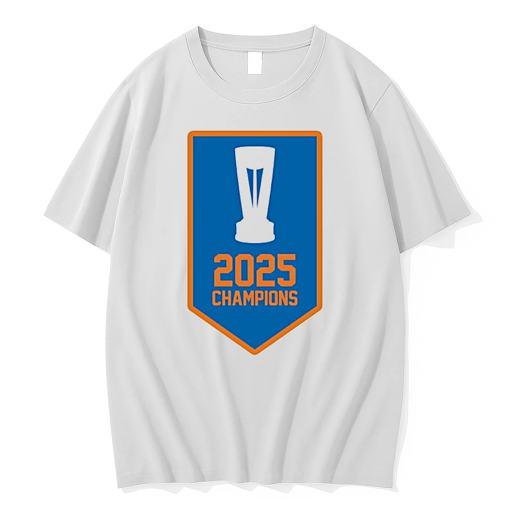 New York Knicks 2025 Nba Cup Champions Banner Shirts