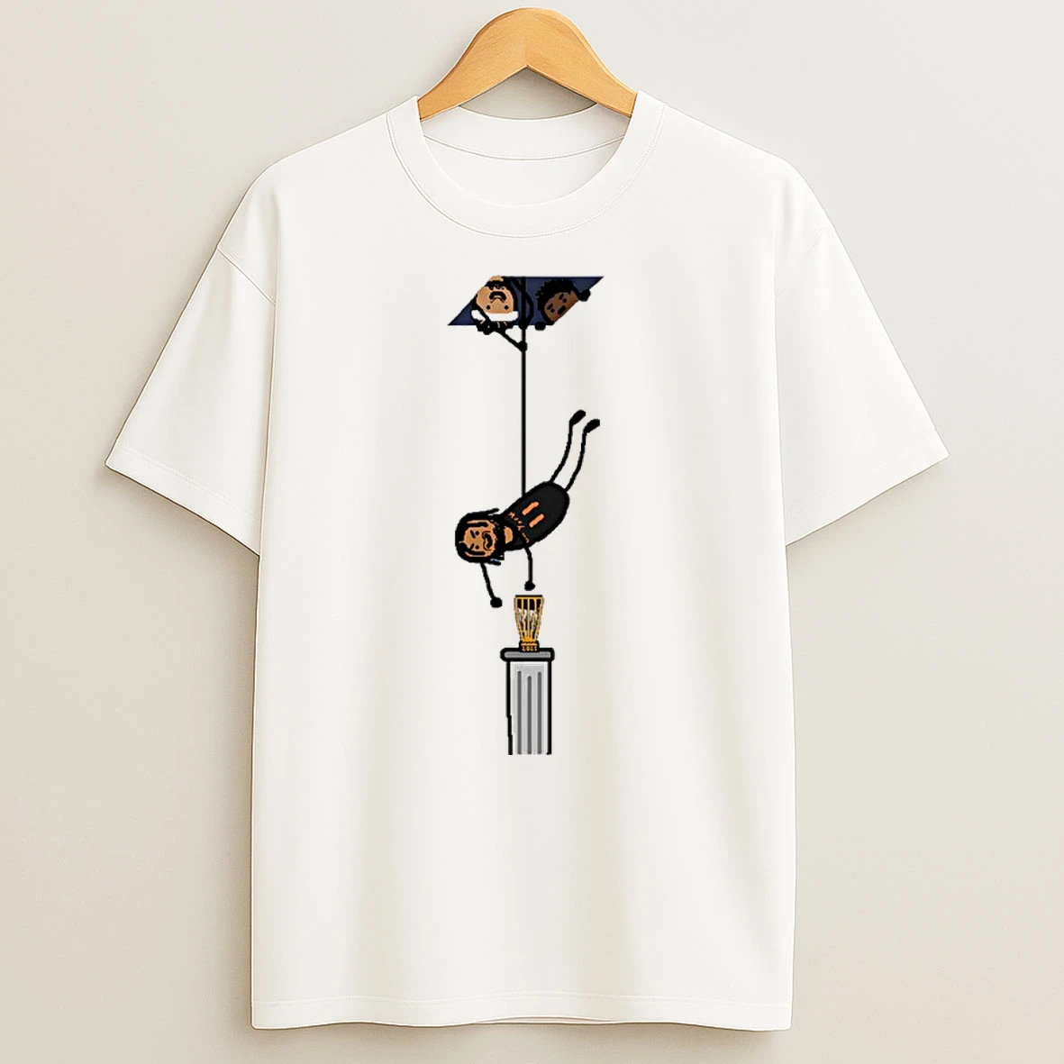 New York Knicks Jalen Brunson And Josh Hart Steal The Nba Cup 2025 Art Shirts