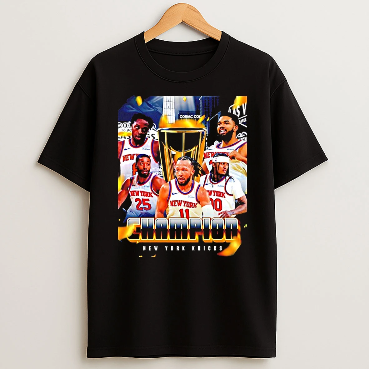 New York Knicks Nba Cup Champions 2025 Shirts