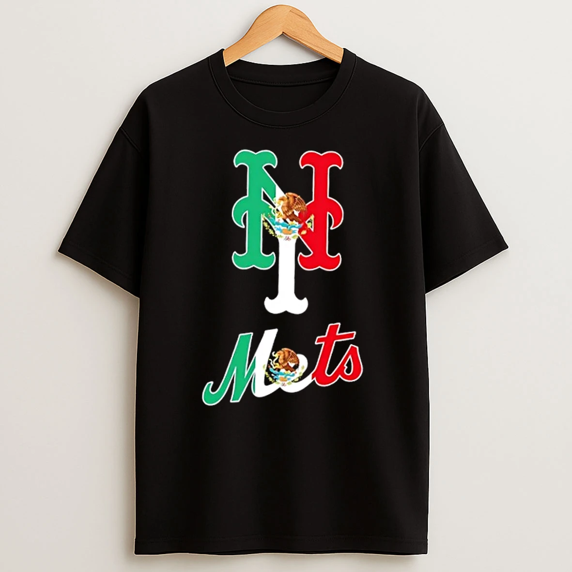 New York Mets Baseball X Mexican Flag Shirts