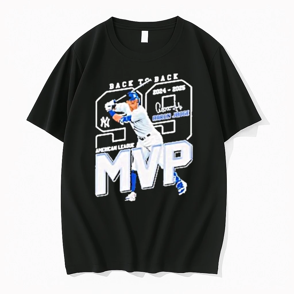 New York Yankees Aaron Judge American League Mvp Signature Shirts