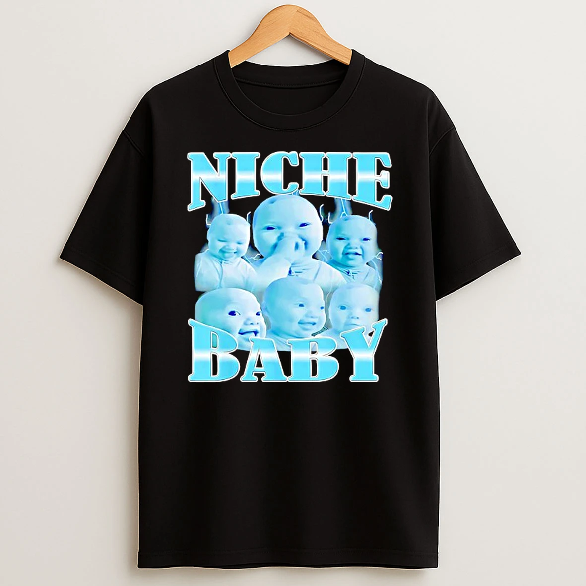 Niche Baby Gen Z Ai Giggling Laughing Graphic Shirts