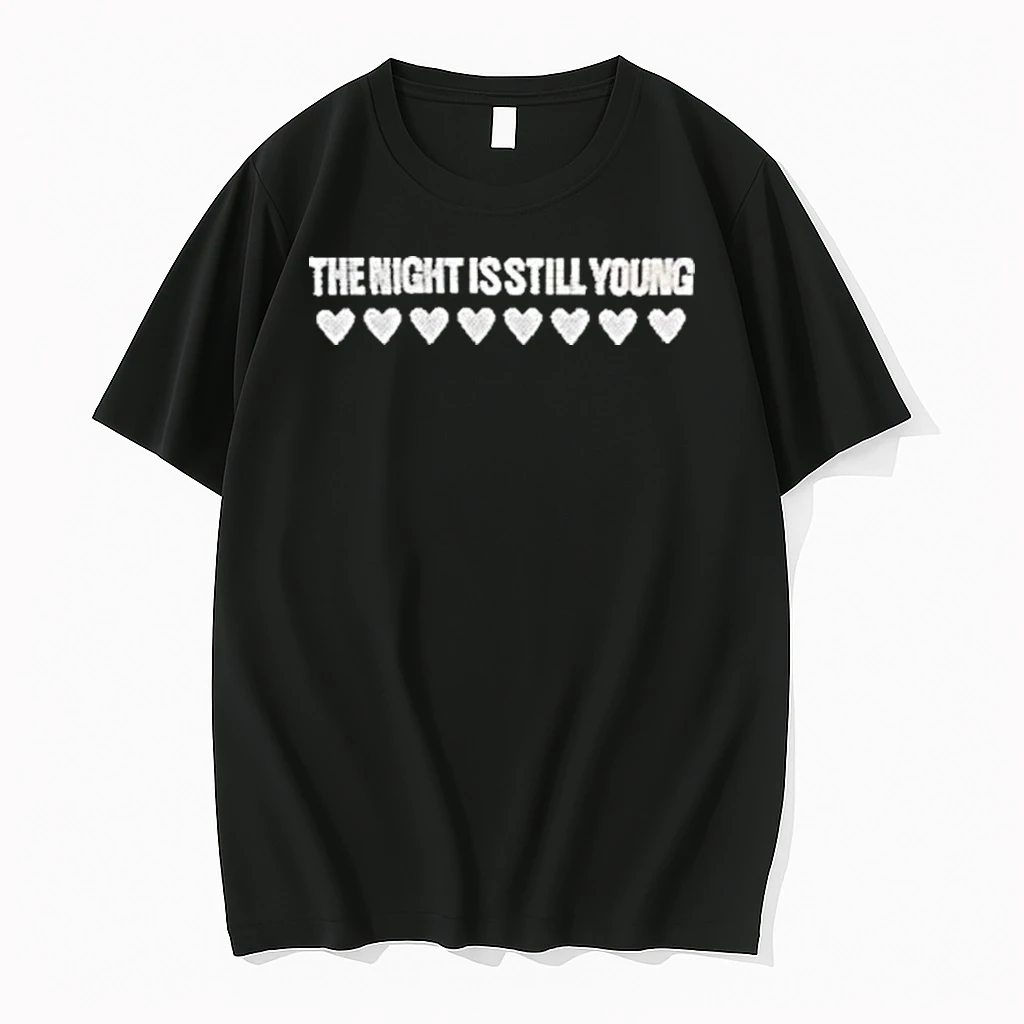 Nicki Minaj The Night Is Still Young Rhinestone Hearts Shirts