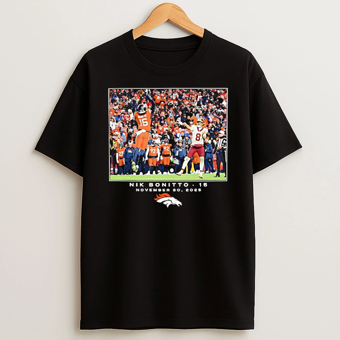 Nik Bonitto Denver Broncos Nfl Flash Features Week 13 Big Tall Shirts