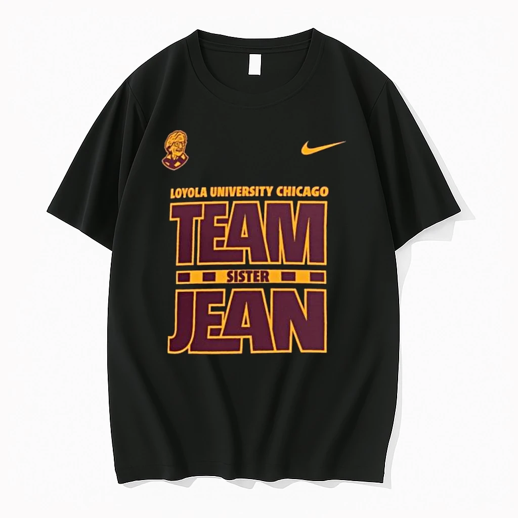 Nike Loyola University Chicago Team Sister Jean Legacy Shirts