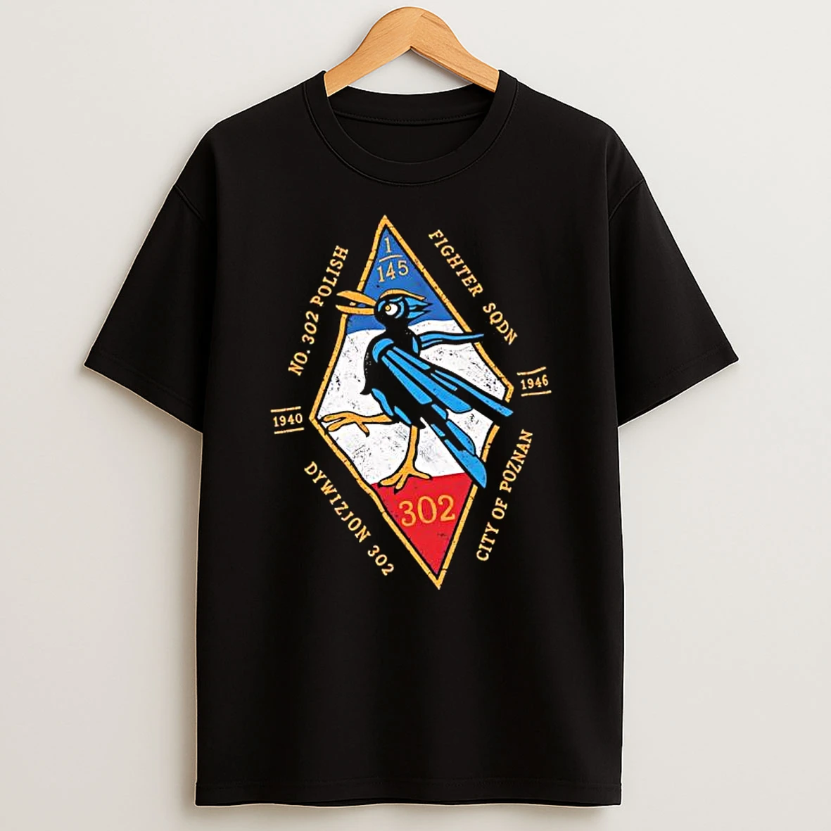 No 302 City Of Poznan Polish Fighter Squadron Shirts