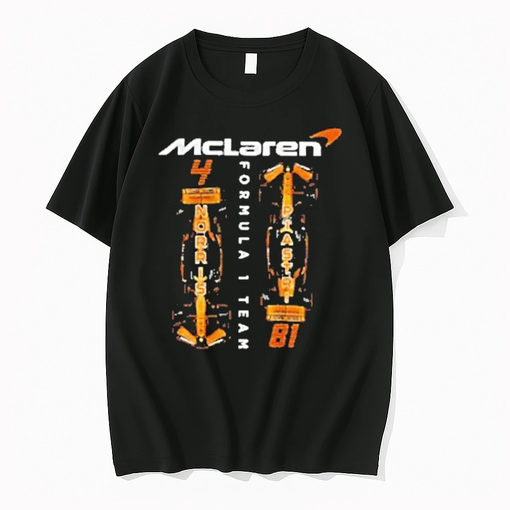 Norris And Oscar Piastri Formula One Mclaren Shirts