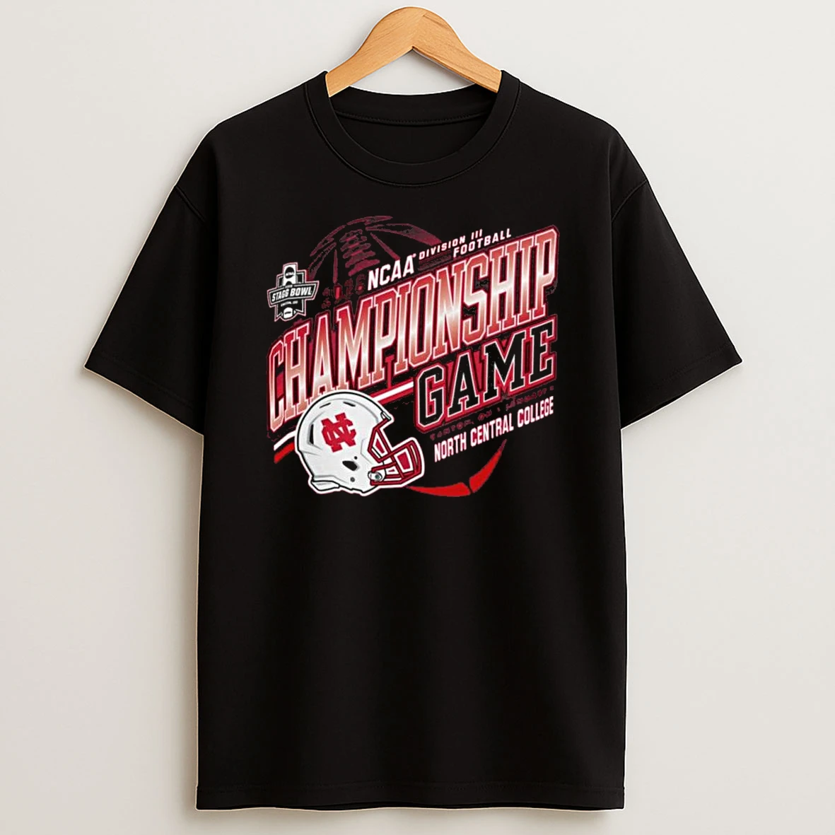 North Central College Football 2026 Ncaa Division Iii Championship Bound Shirts