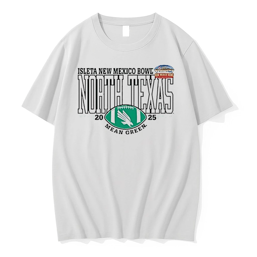 North Texas Mean Green 2025 New Mexico Bowl Football Shirts