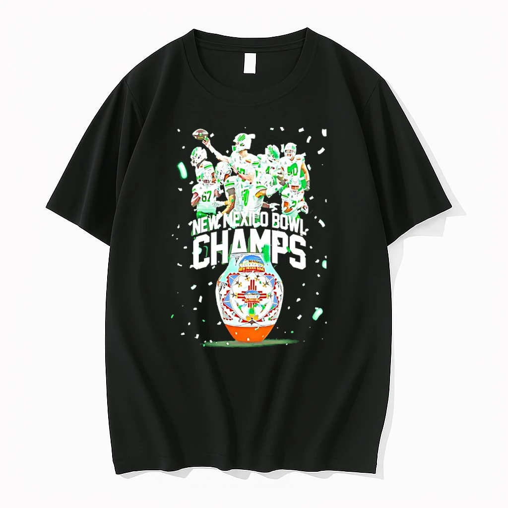 North Texas Mean Green Champions New Mexico Bowl Championship 2025 Shirts
