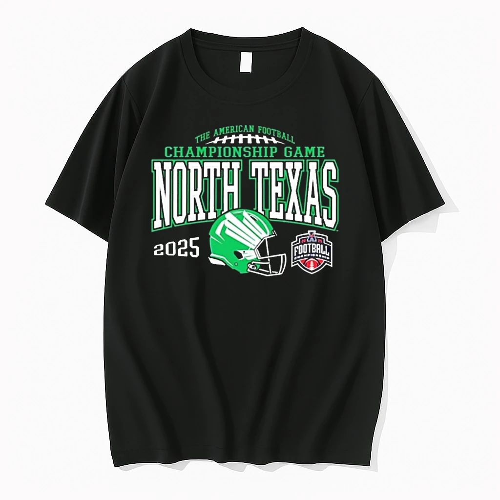 North Texas Mean Green Green The American Aac Football Championship Game Bound Shirts