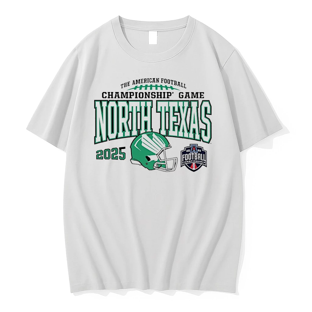 North Texas Mean Green The American Football Championship Game 2025 Shirts