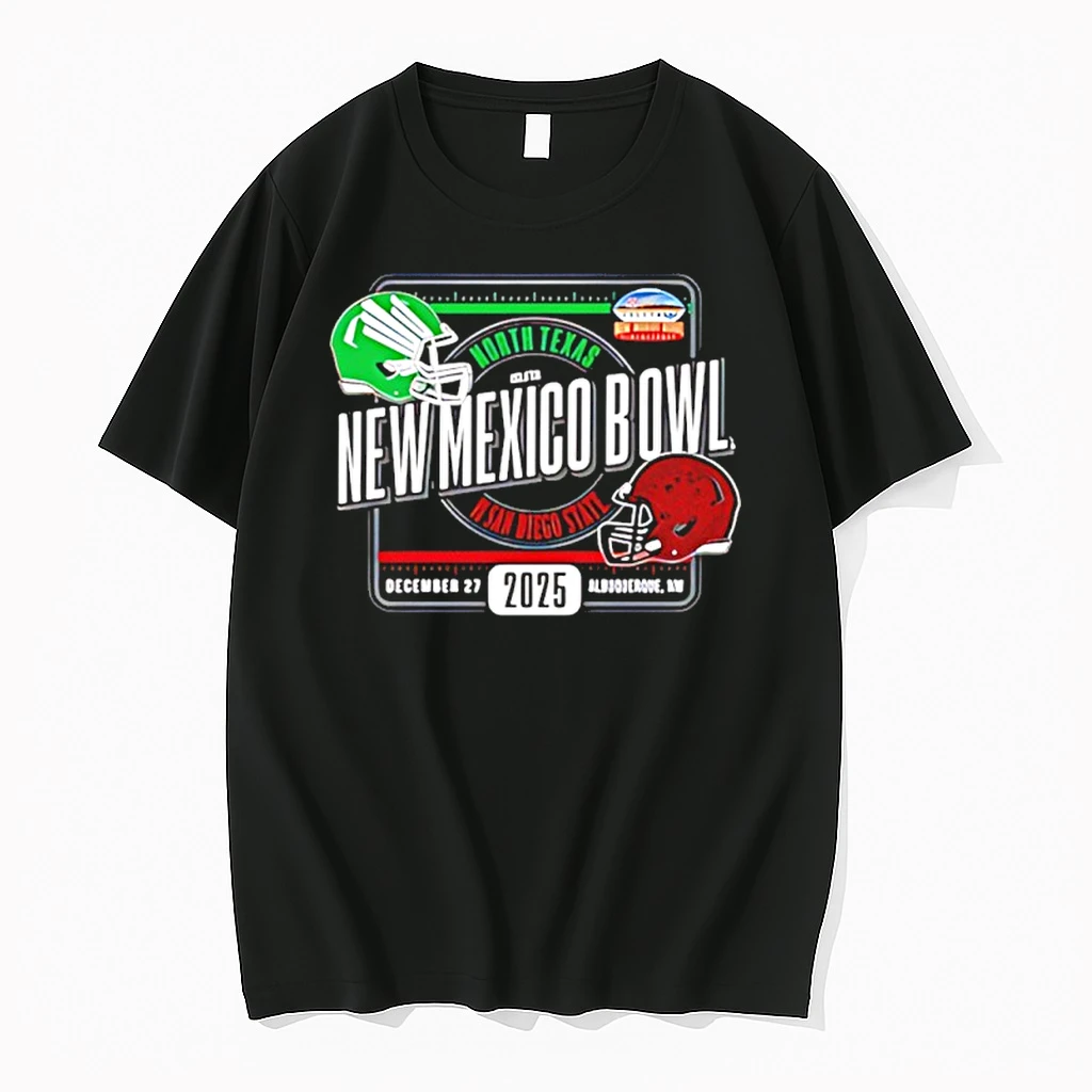North Texas Vs San Diego State 2025 Sdsu New Mexico Bowl Shirts