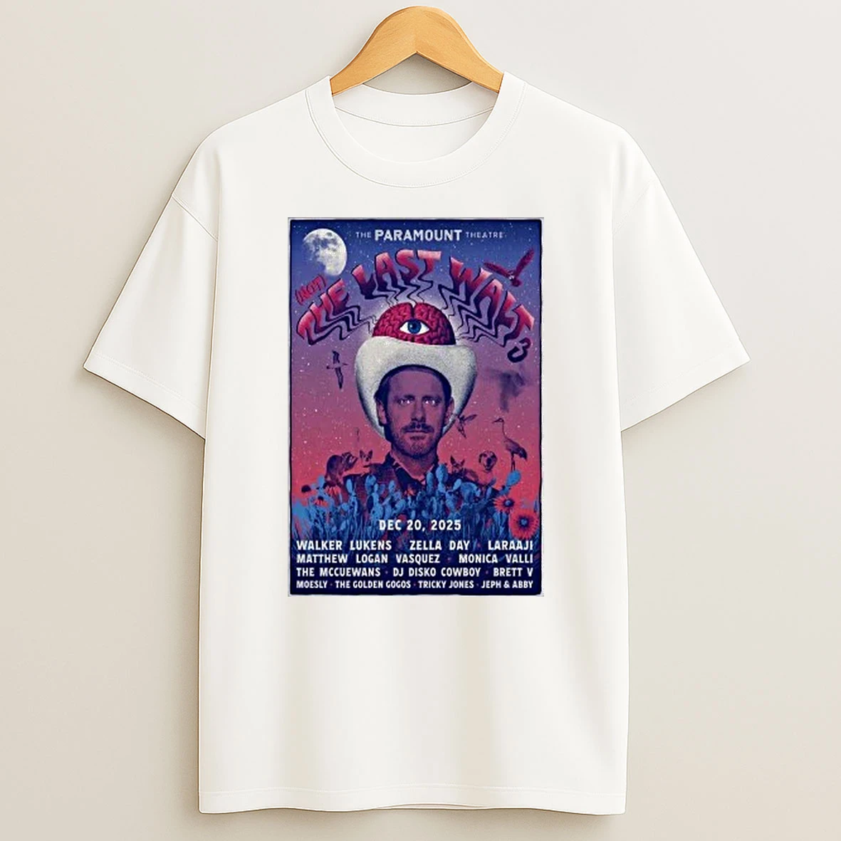 Not The Last Walt 3 The Paramount Theatre Dec 20 2025 Austin Tx Shirts