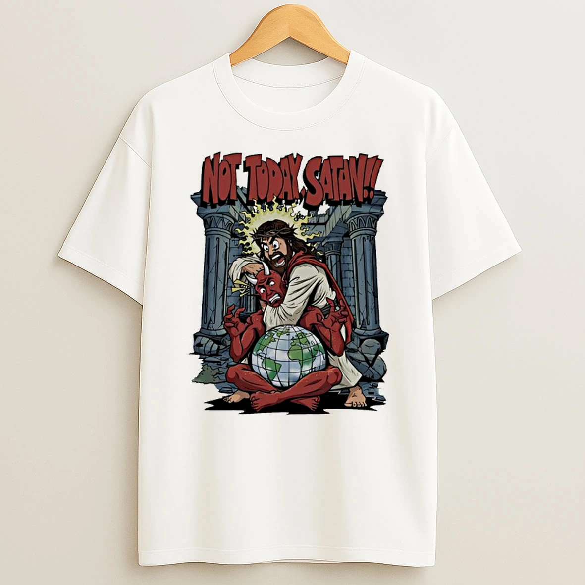 Not Today Satan New Shirts