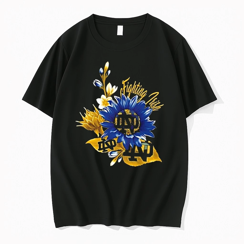 Notre Dame Fighting Irish Football X Sunflower Floral Shirts