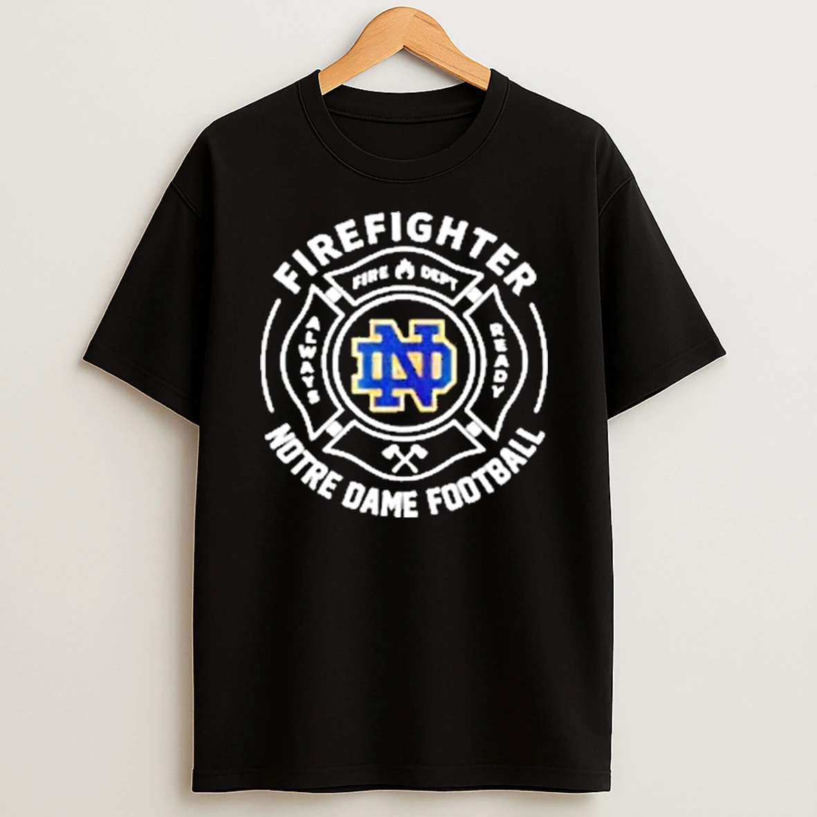 Notre Dame Football Firefighter Shirts