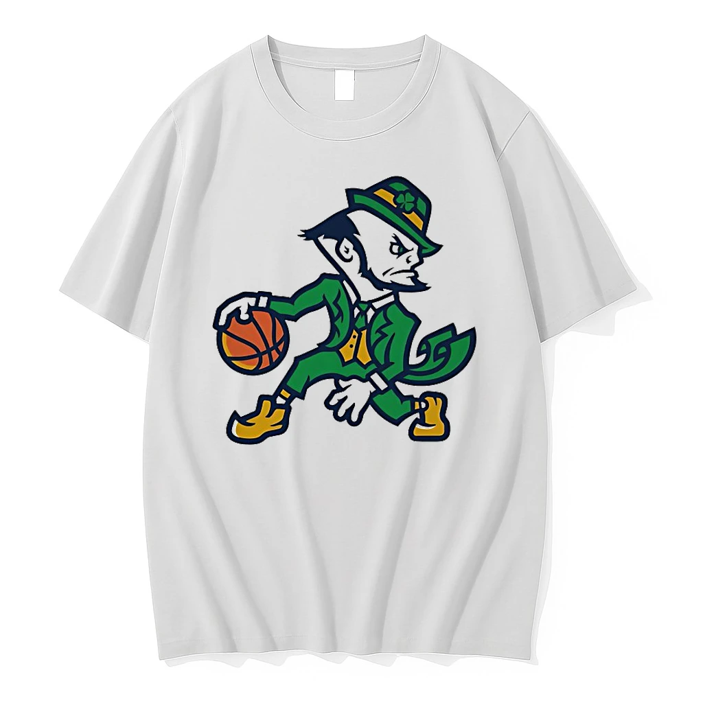 Notre Dame Leprechaun Mascot Logo Shirts
